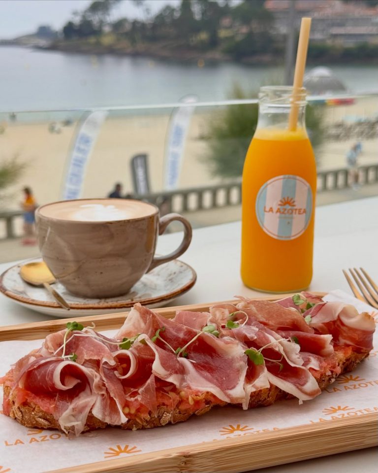 Asi es como mejor se empieza un senor Jueves de Julio y al fresco.Con una de nuestras Ibericas  768x960